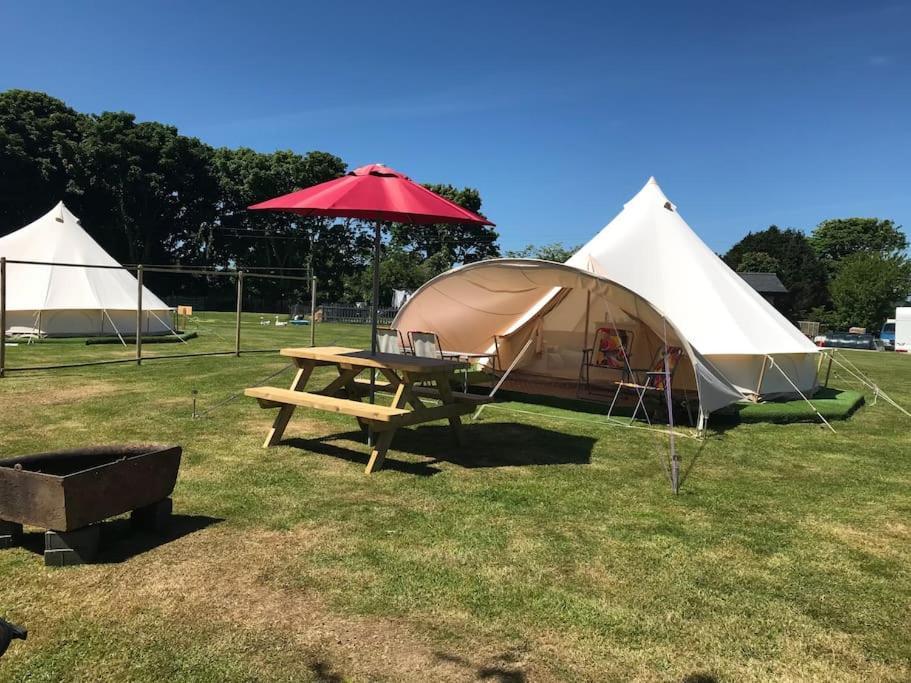 Cox Hill Glamping Badger 호텔 트루로 외부 사진